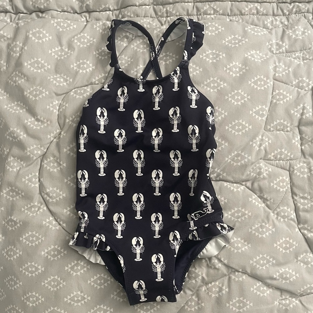 Baby girl size 3-6 month vineyard vines swimsuit